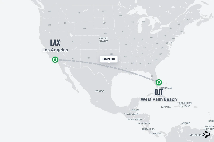 B62010 JetBlue Flight Status & Tracker | LAX - DJT