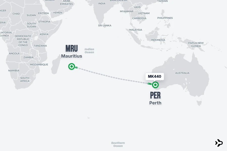 MK440 Air Mauritius Flight Status Tracker MRU PER mk440-air-mauritius-flight-status-tracker-mru-per