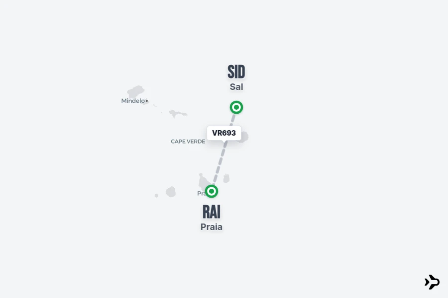Sid Rai VR693 VR Flight Status & Tracker | SID - RAI