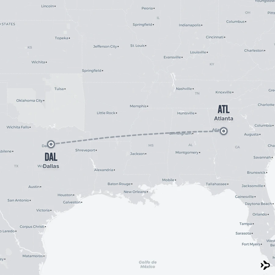 Atlanta to Dallas flights | Flightinformation.com