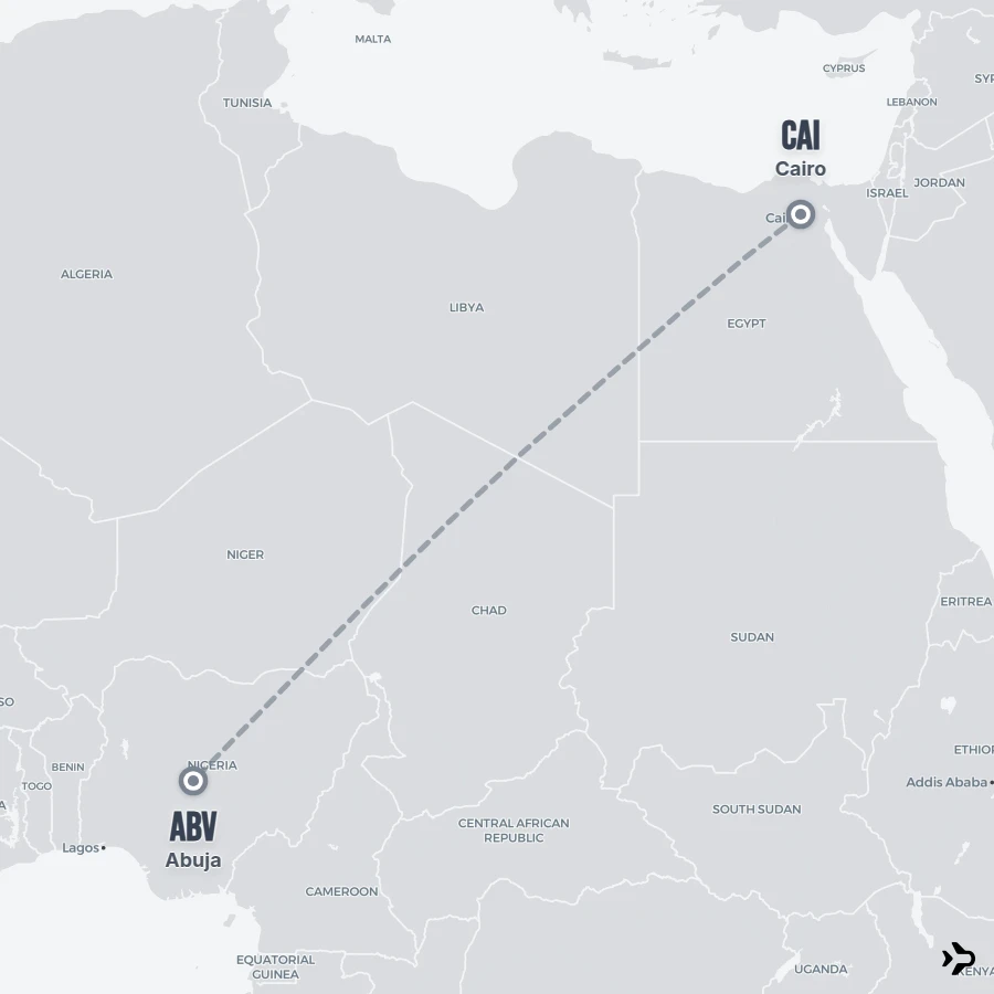Cairo to Abuja flights | Flightinformation.com