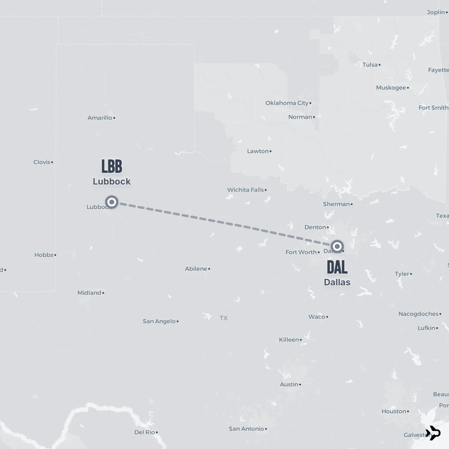 Dallas to Lubbock flights | Flightinformation.com