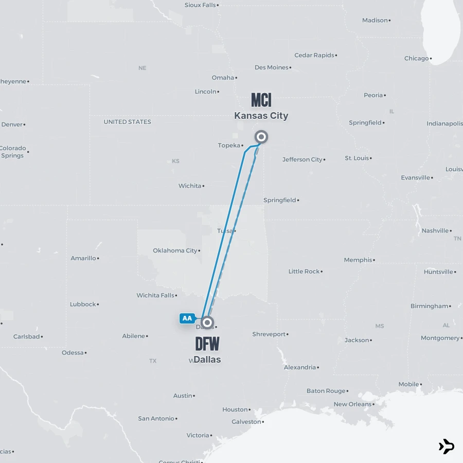 Dallas to Kansas City flights | Flightinformation.com