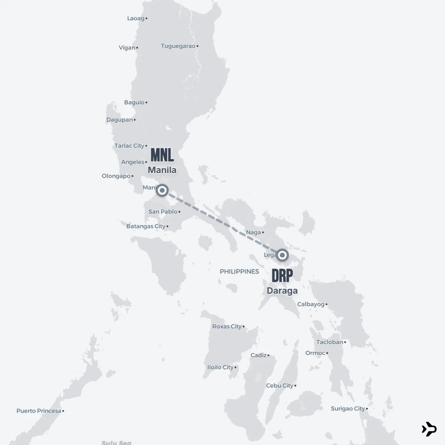 Manila to Daraga flights | Flightinformation.com