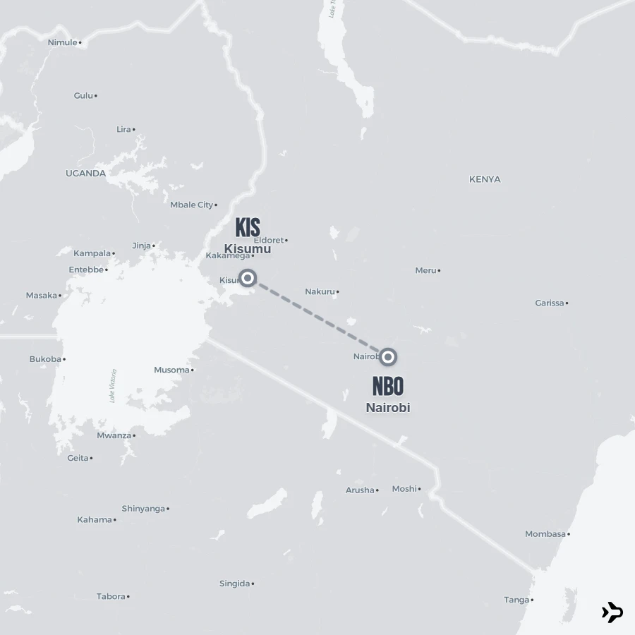 Nairobi to Kisumu flights | Flightinformation.com