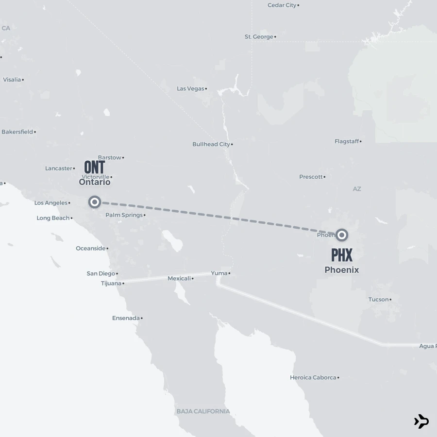 Flight 5 Ontario to Phoenix flights | Flightinformation.com